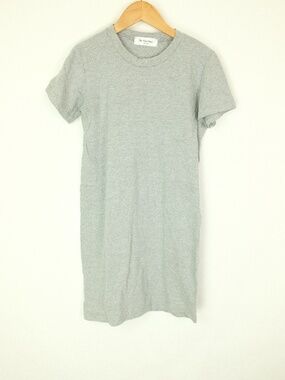 Simple Gray T-Shirt Dress